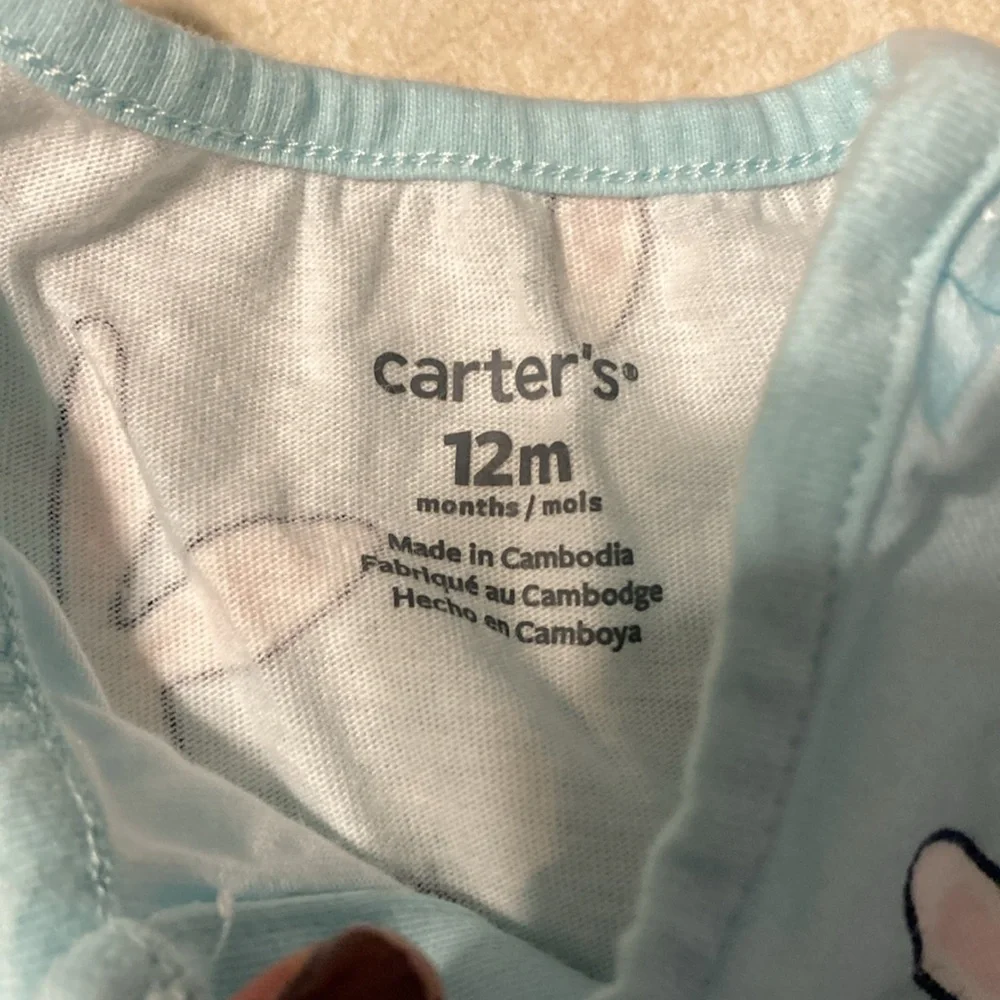 Carters 12 months bunny dress